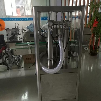 Servo Motor PLC Maszyna do napełniania płynem kosmetycznym 2 głowice do szklanej butelki