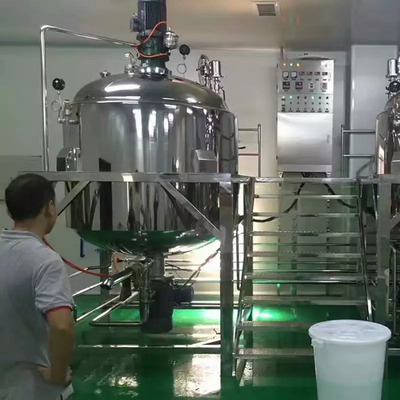 Uniwersalna stabilna emulgator do kremów, maszyna do emulgowania próżniowego medycyny