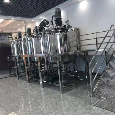 Uniwersalna stabilna emulgator do kremów, maszyna do emulgowania próżniowego medycyny