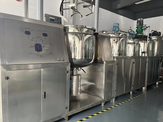 5000L Shampoo Cosmetic Emulgifier Mixer Machine Uniwersalny 3000R / min