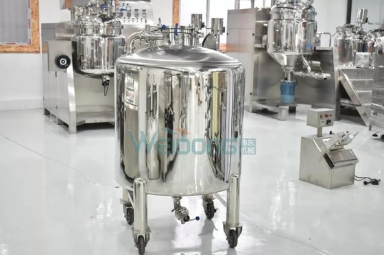 Biotechnologia 500L Zbiornik mieszający Mieszadło Ruchomy wielofunkcyjny