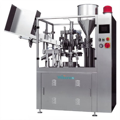 Napełnianie rur Uszczelniacz kubków Wypełniacz Jelly Sealing Machine z PLC 30szt / min