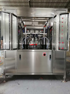 Linia produkcyjna do automatycznego napełniania aerozoli o dużej prędkości 90 butelek / min 1,1 kW