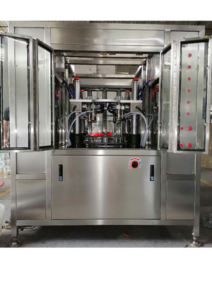 Linia produkcyjna do automatycznego napełniania aerozoli o dużej prędkości 90 butelek / min 1,1 kW