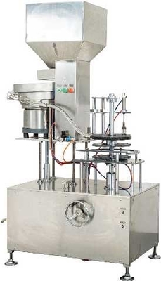 Automatyczna zakrętka zabezpieczająca do produktów w aerozolu 80 butelek / min