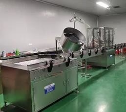 Automatyczny system pakowania Maszyna do zakręcania produktu w aerozolu 150 butelek / min PLC