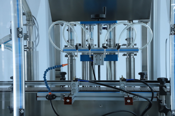 10-głowicowa automatyczna maszyna do napełniania 0,6 MPa Ciśnienie powietrza 10-1000 ml Objętość