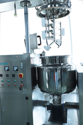 50-5000L Kosmetyczny Emulgator Mixer Pary Elektryczne Gorące Olej Ogrzewanie