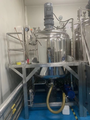 Wysoki poziom bezpieczeństwa kosmetyczny emulgator Mixer Pary Elektryczna metoda podgrzewania gorącym olejem
