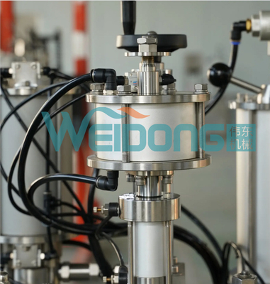 SUS304 Półautomatyczna maszyna do napełniania aerozolem Sprays do ciała Perfumy bezpieczne w obsłudze