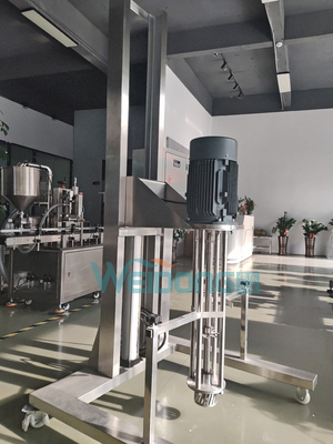 Mieszalnik emulgatorów kosmetycznych o pojemności 5L-2000L z silnikiem przenośnym o pojemności 0,37kw-15kw